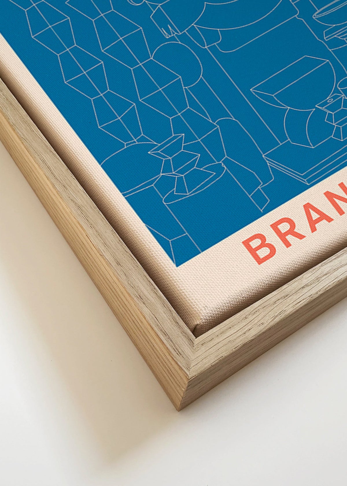 Geometrische Illustration Brancusi