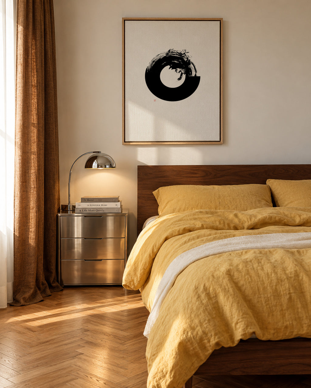 Union - Framed canvas in an interior