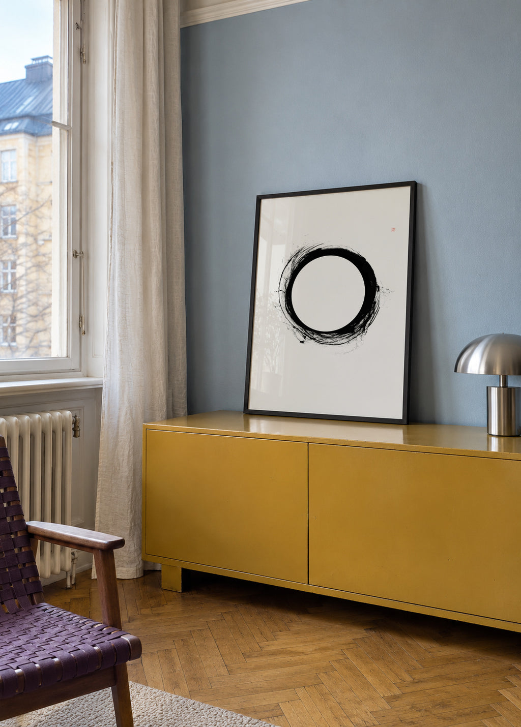 Eclipse - Framed poster in an interior