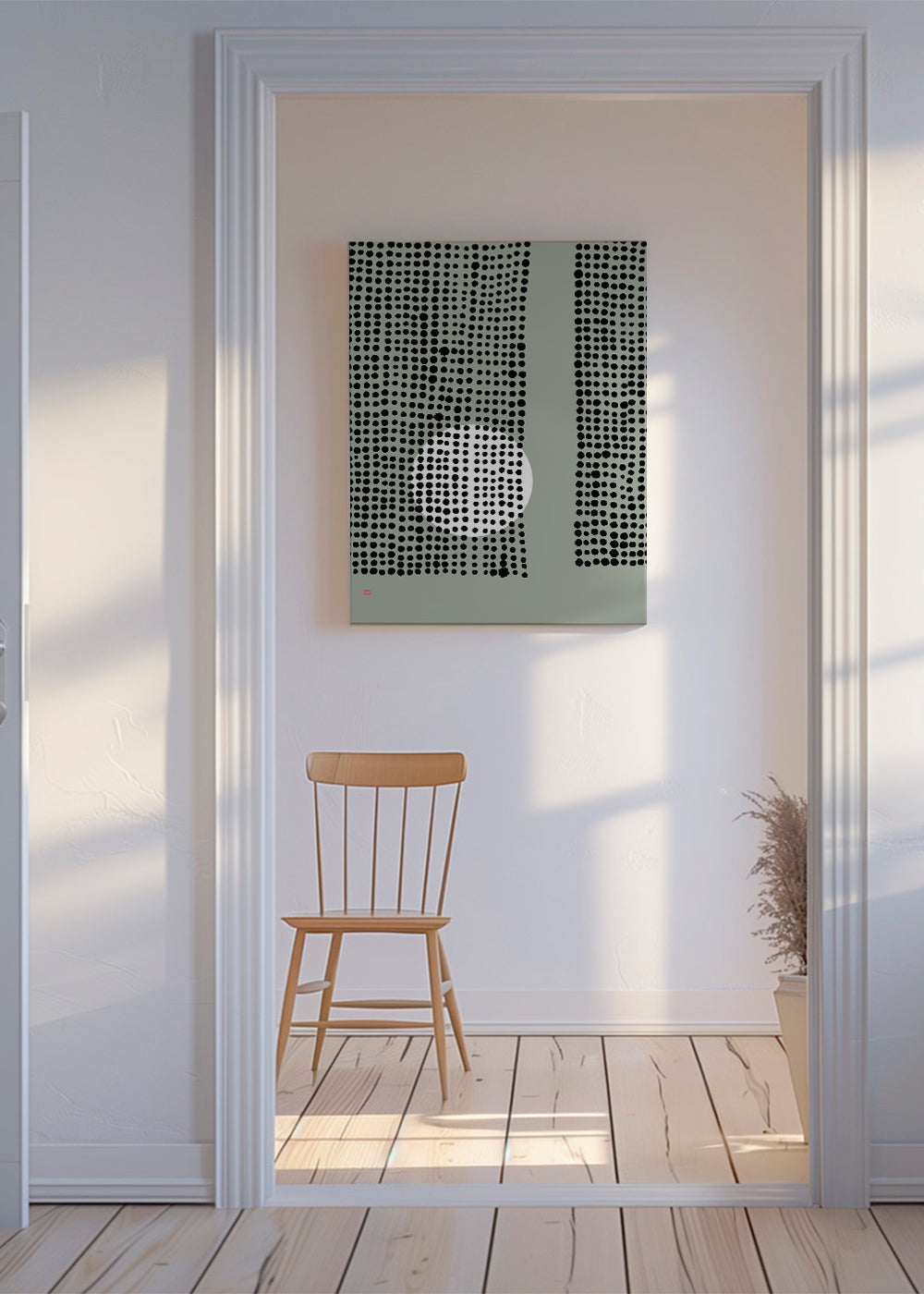 Hidden Moon n° 4 (Behind The Curtains)