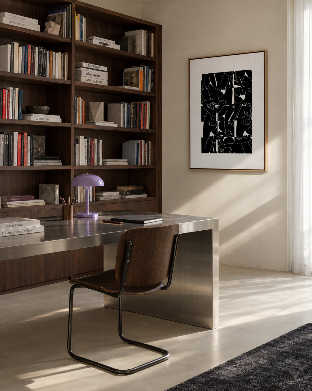Bodies - Framed canvas in an interior