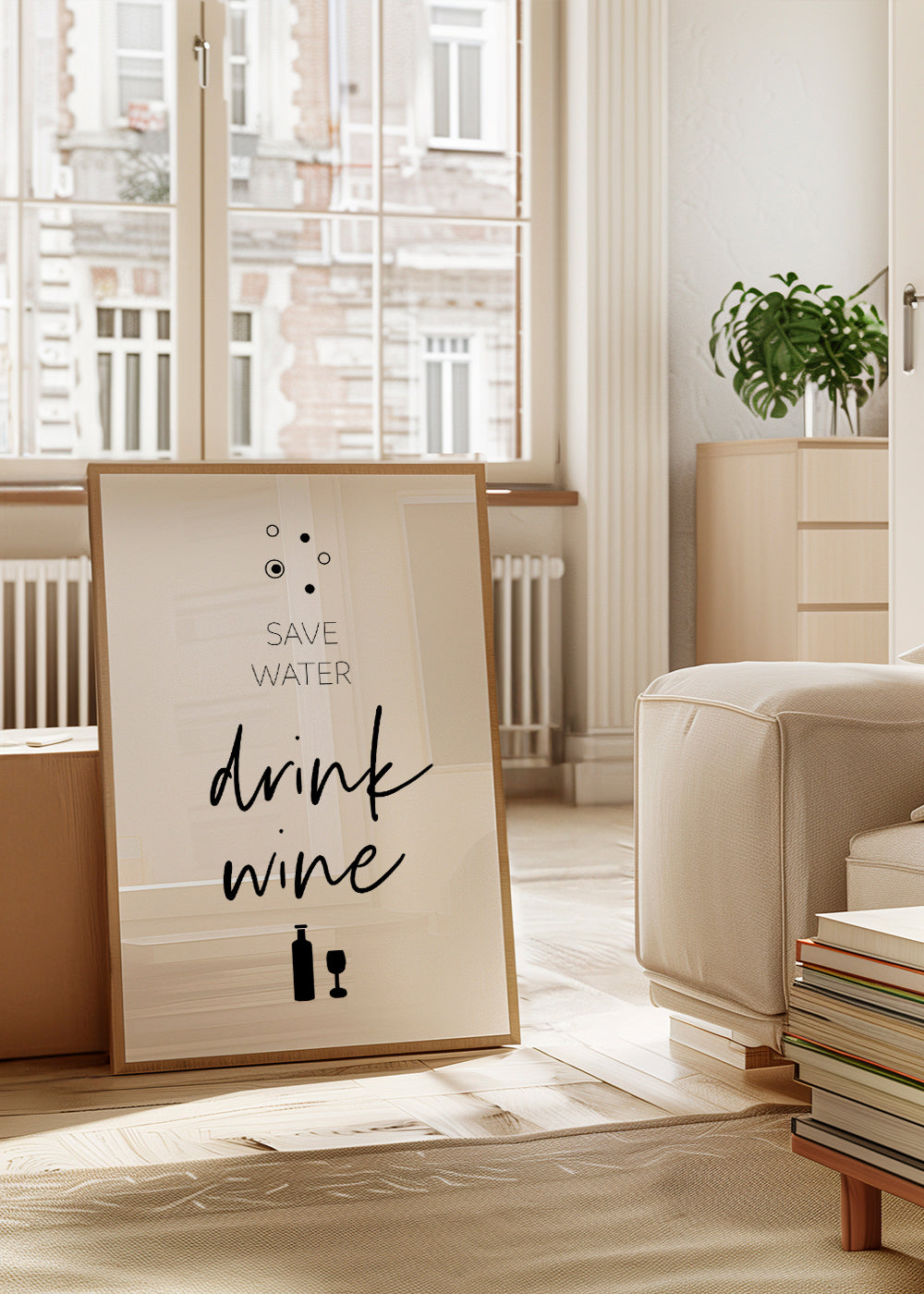 SAVE WATER – DRINK WINE