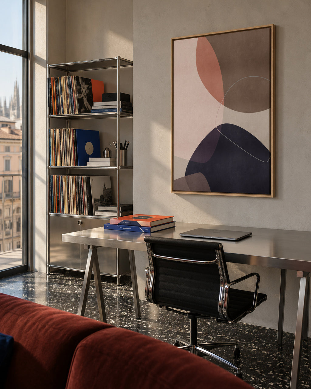 Graphic 209X - Framed canvas in an interior