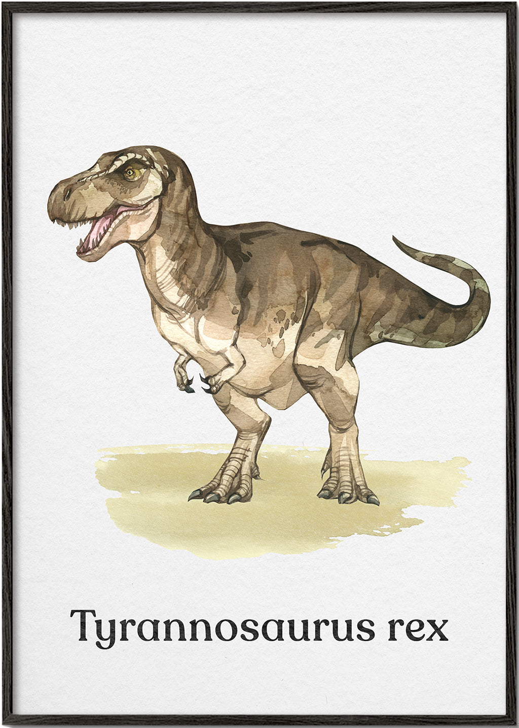 Kunstwerk Tyrannosaurus rex Illustration