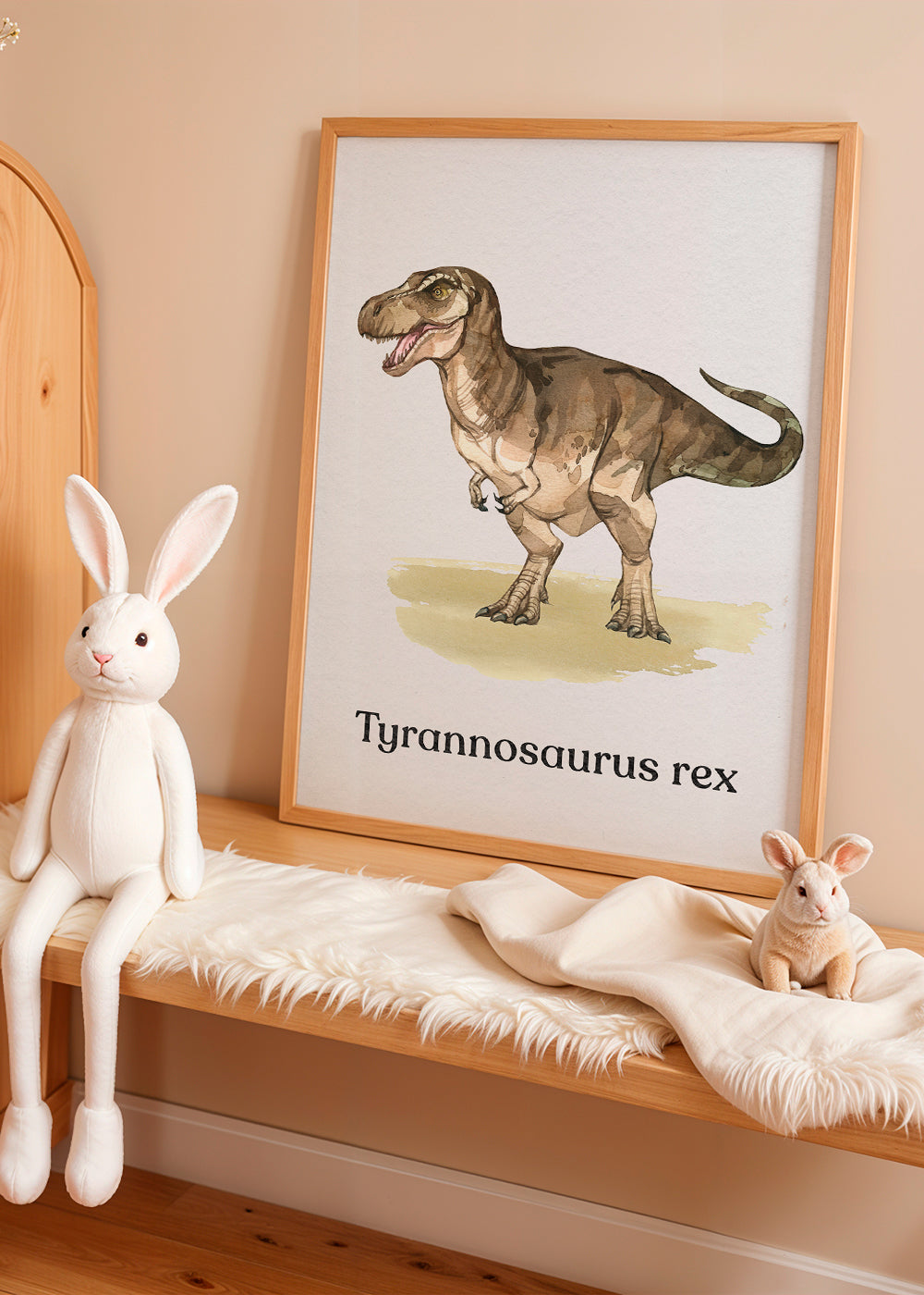 Kunstwerk Tyrannosaurus rex Illustration