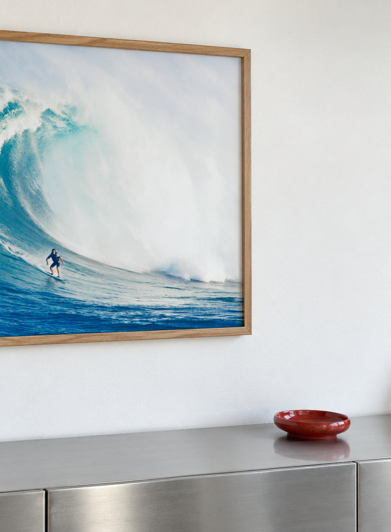 Wild Surf - Framed poster detail