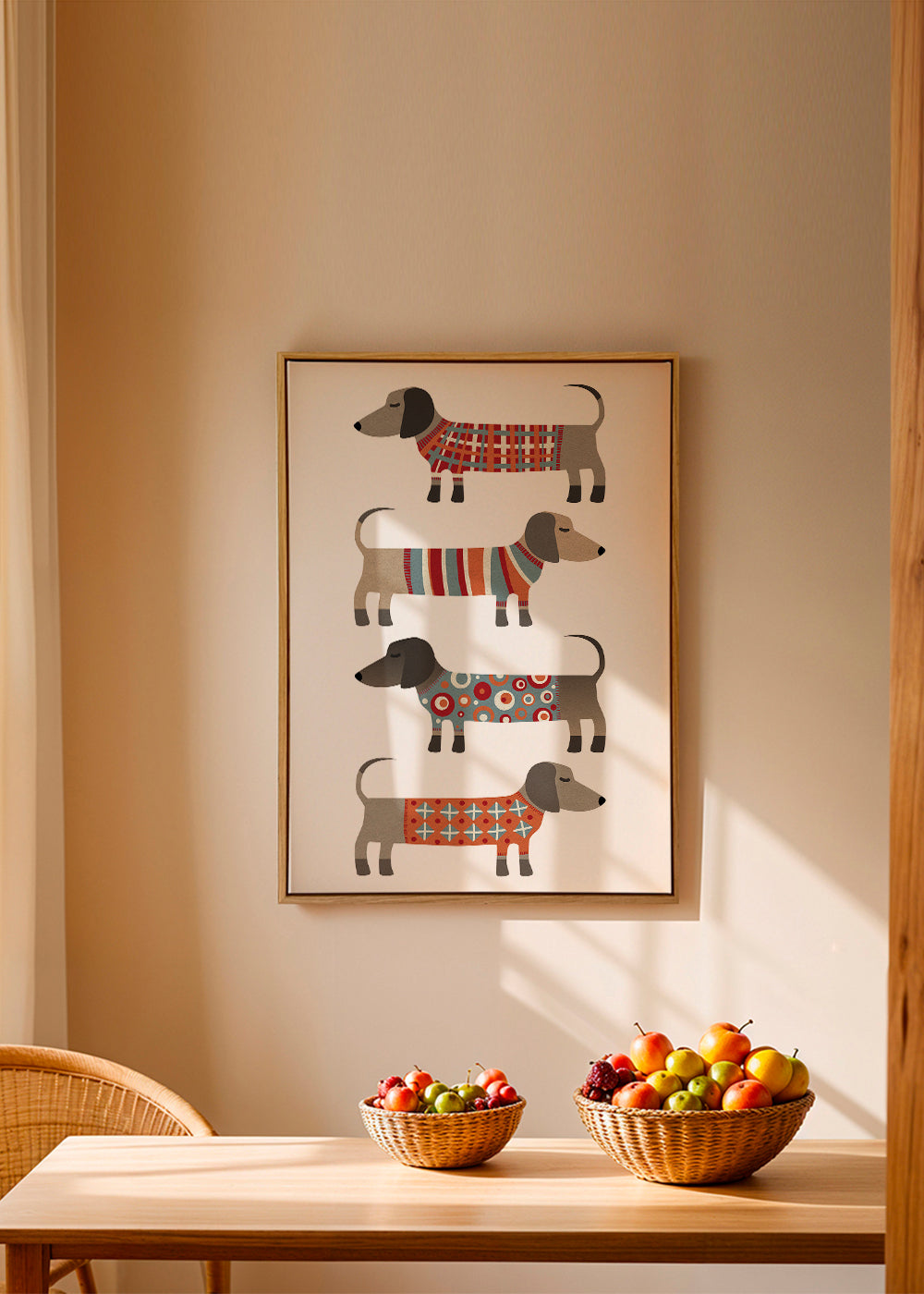 Sausage Dogs in Sweaters