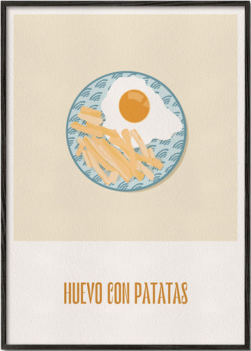 Huevo con patatas