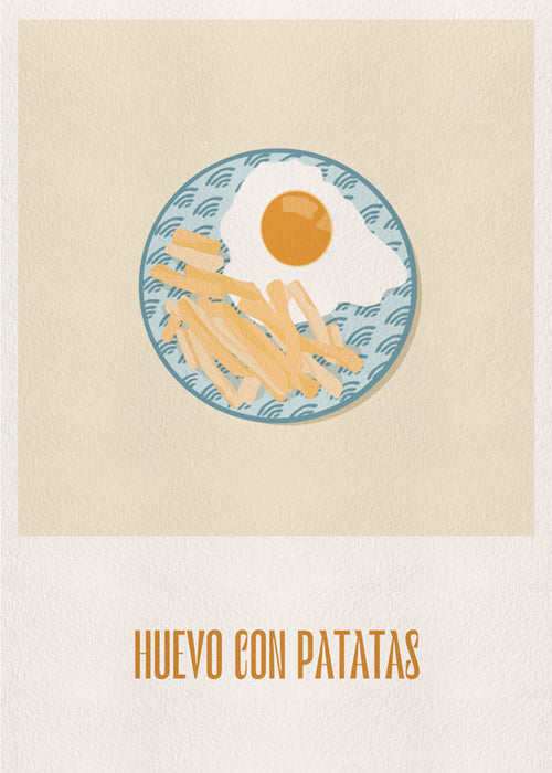 Huevo con patatas