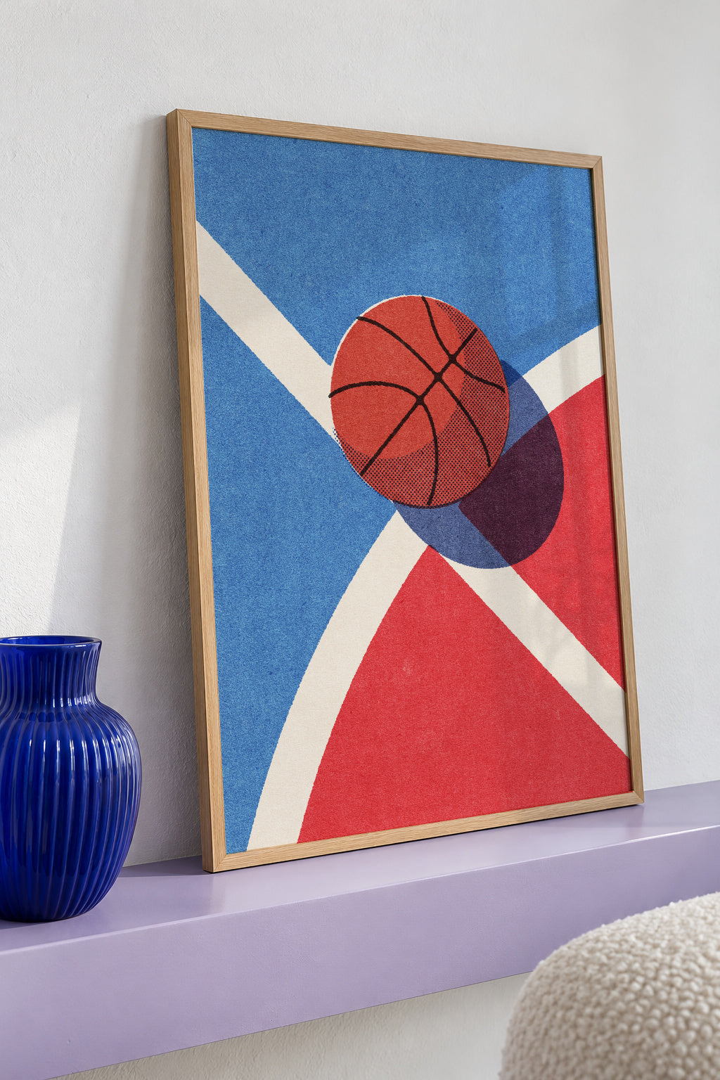 BALLS / Basketball (Outdoor) - Framed poster detail