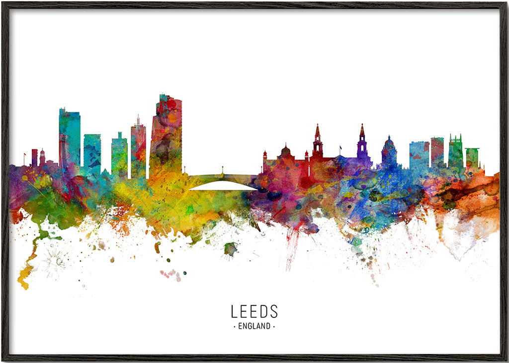 Leeds Skyline multicolor