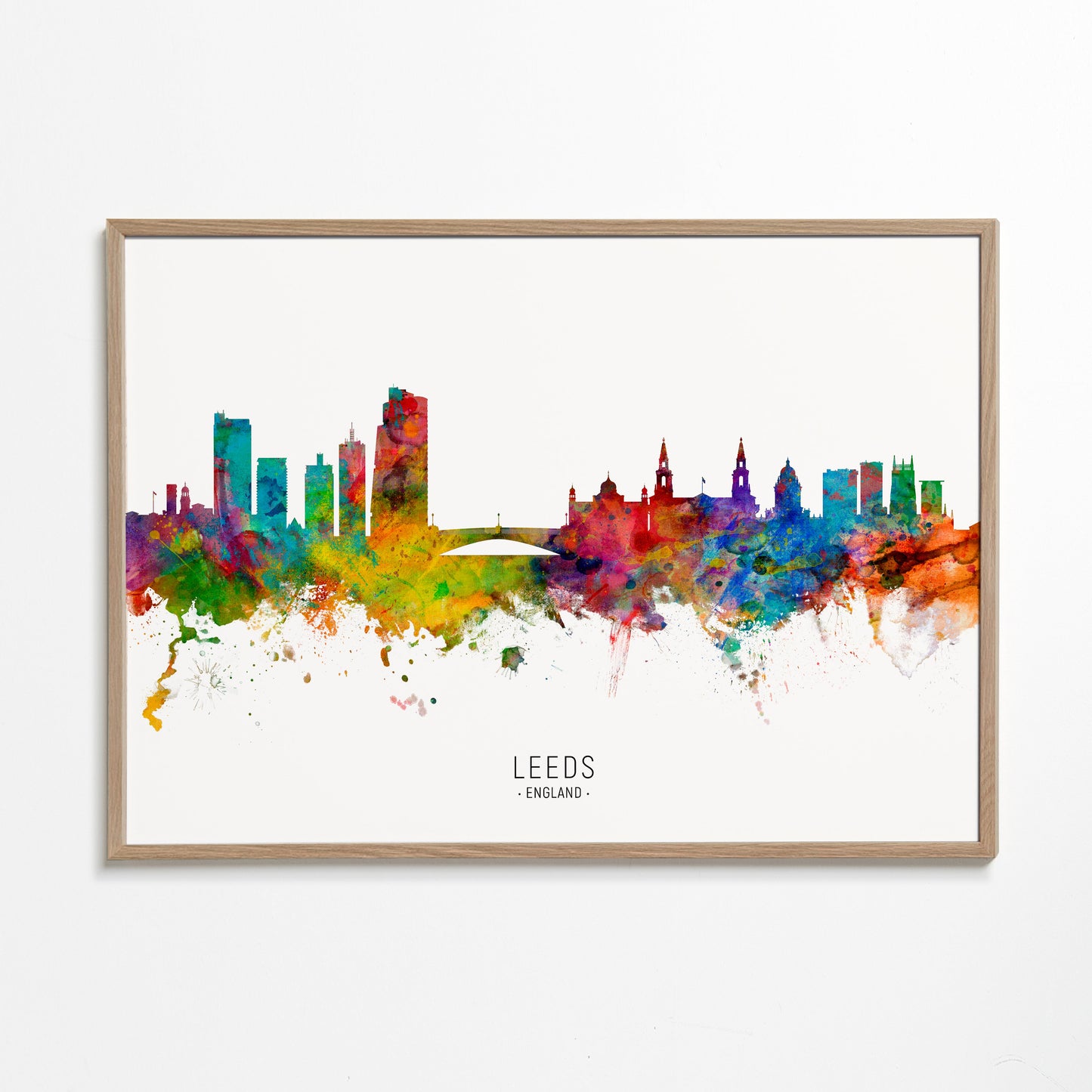 Leeds Skyline multicolor