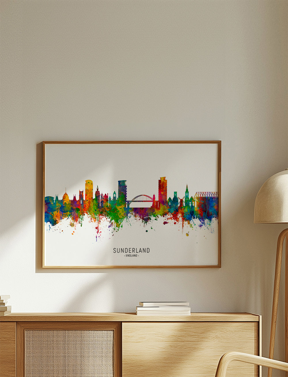Sunderland Skyline multicolor