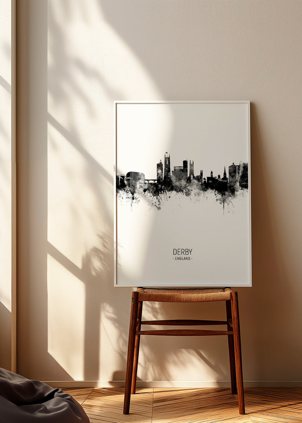 Derby Skyline blanco y negro