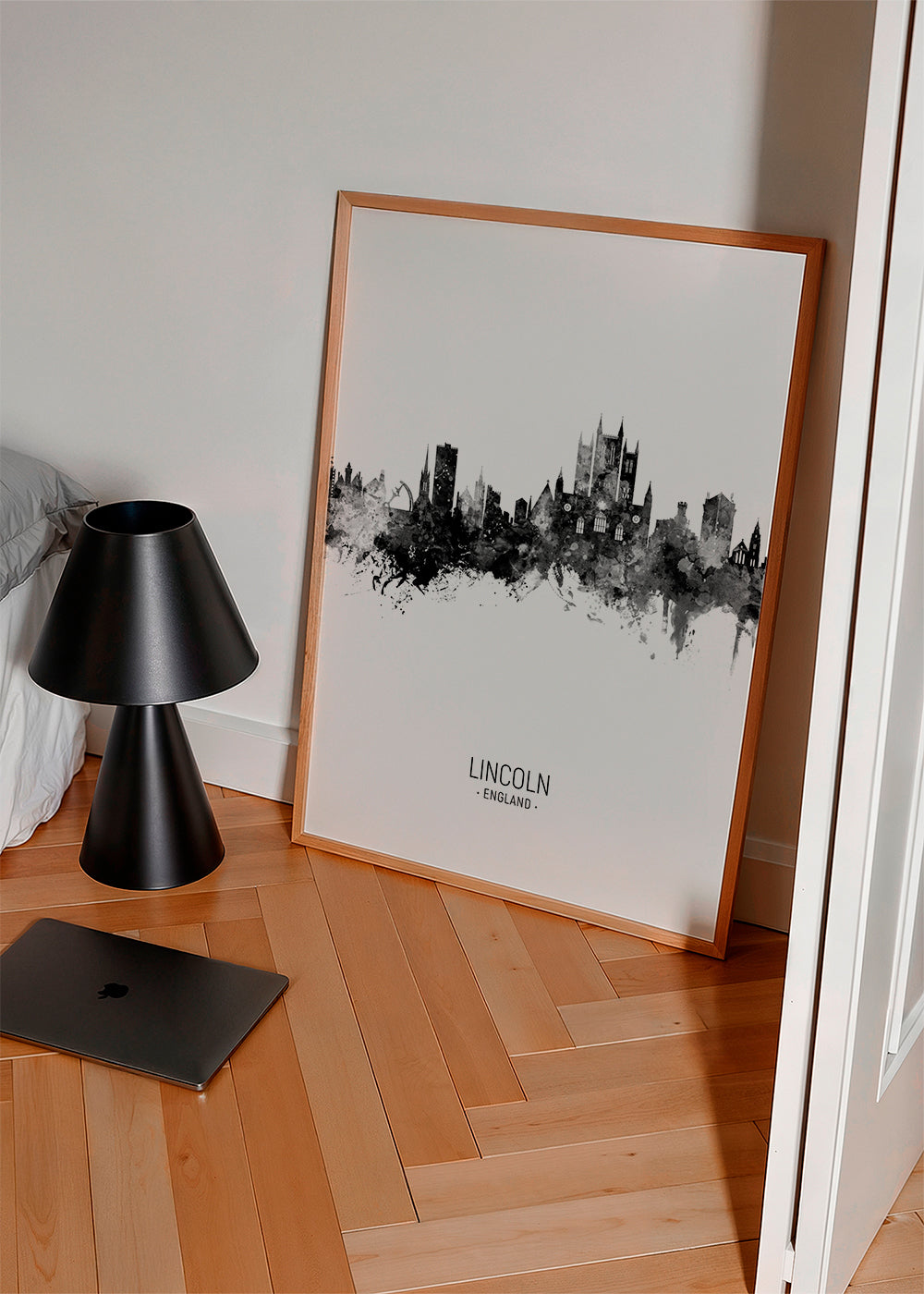 Lincoln Skyline blanco y negro