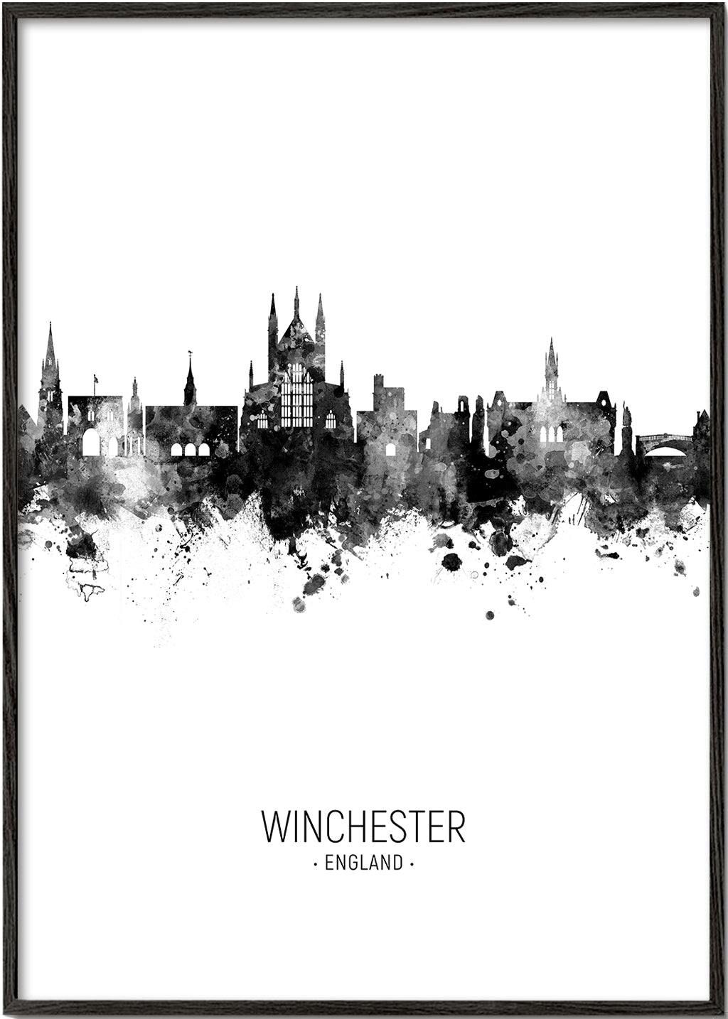 Winchester Skyline blanco y negro