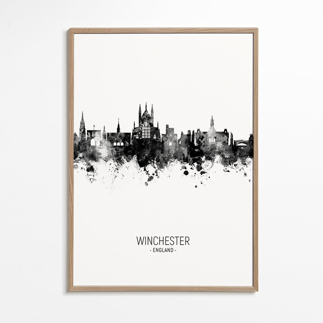 Winchester Skyline blanco y negro