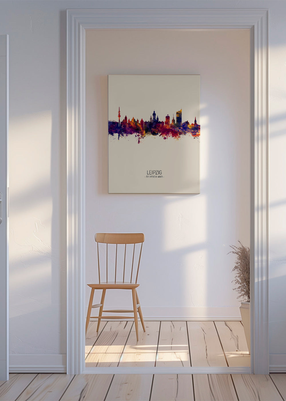 Leipzig Skyline beige