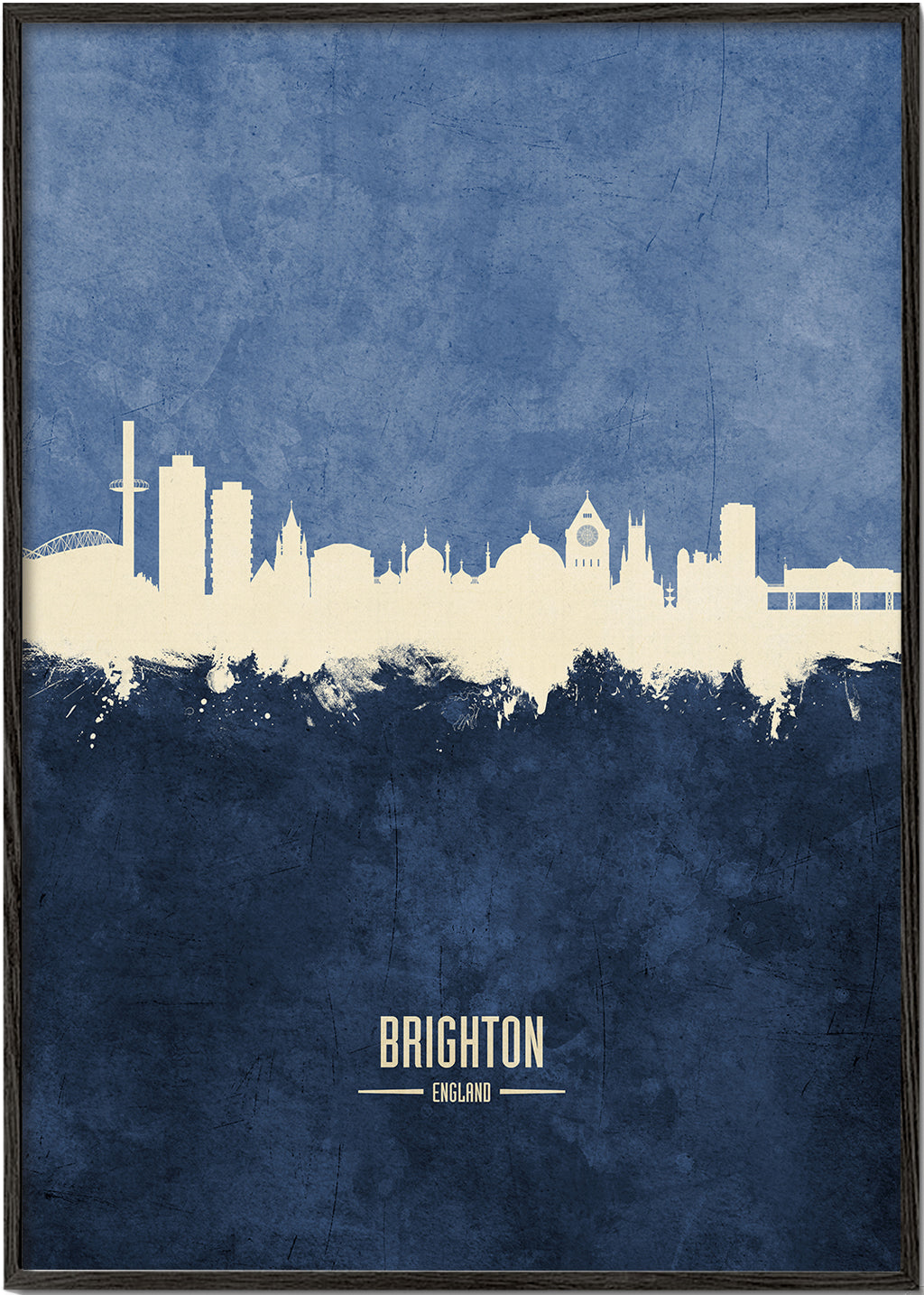 Brighton Skyline azul