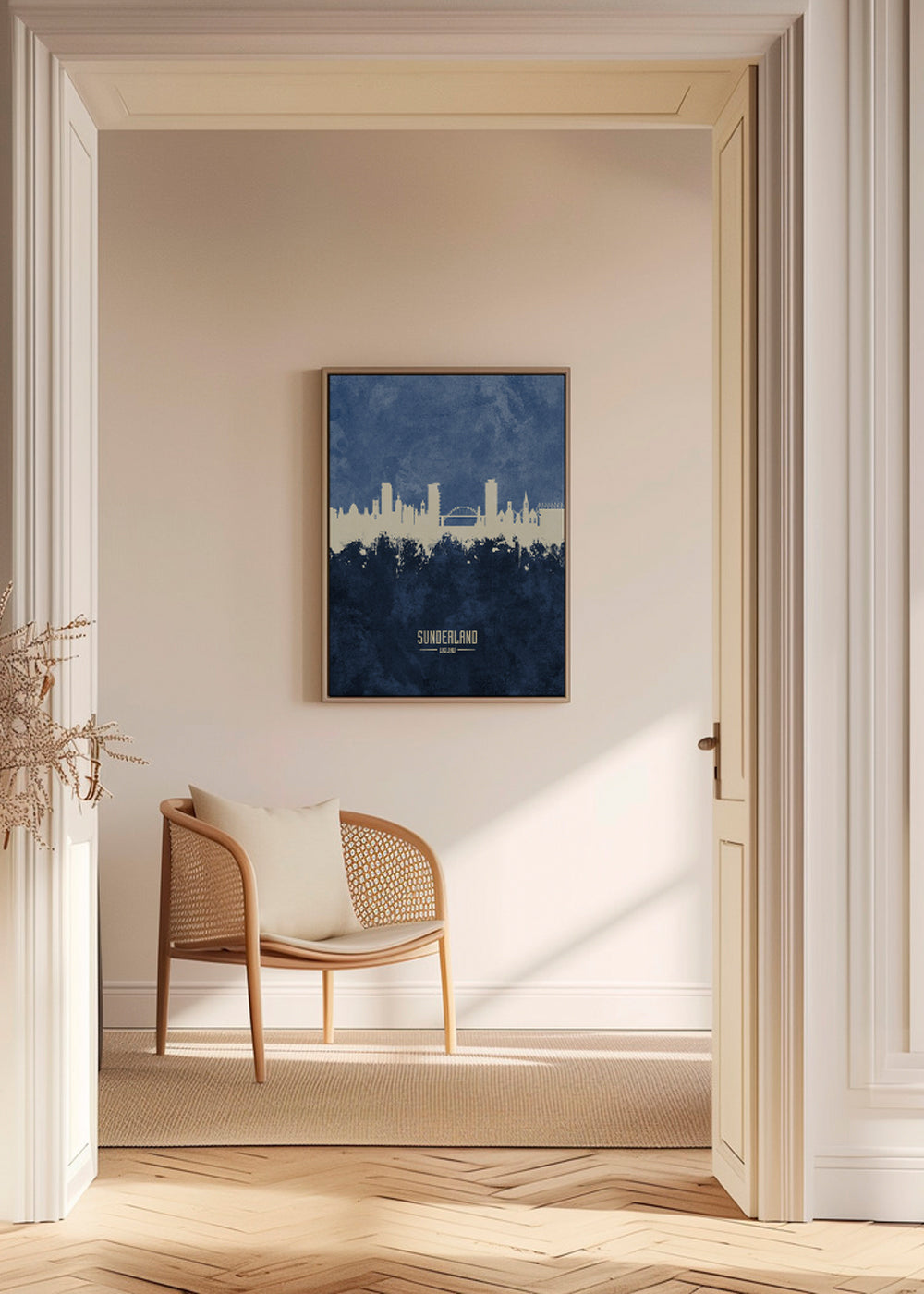 Sunderland Skyline azul