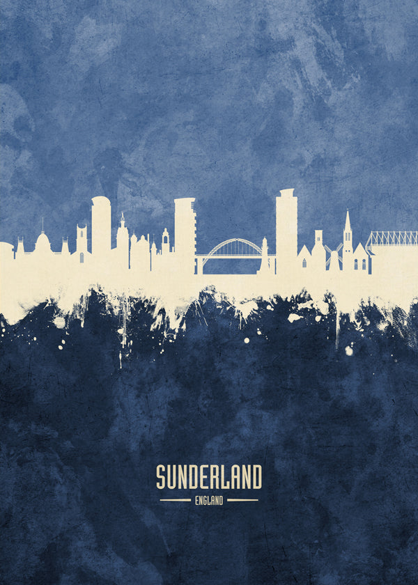 Sunderland Skyline azul