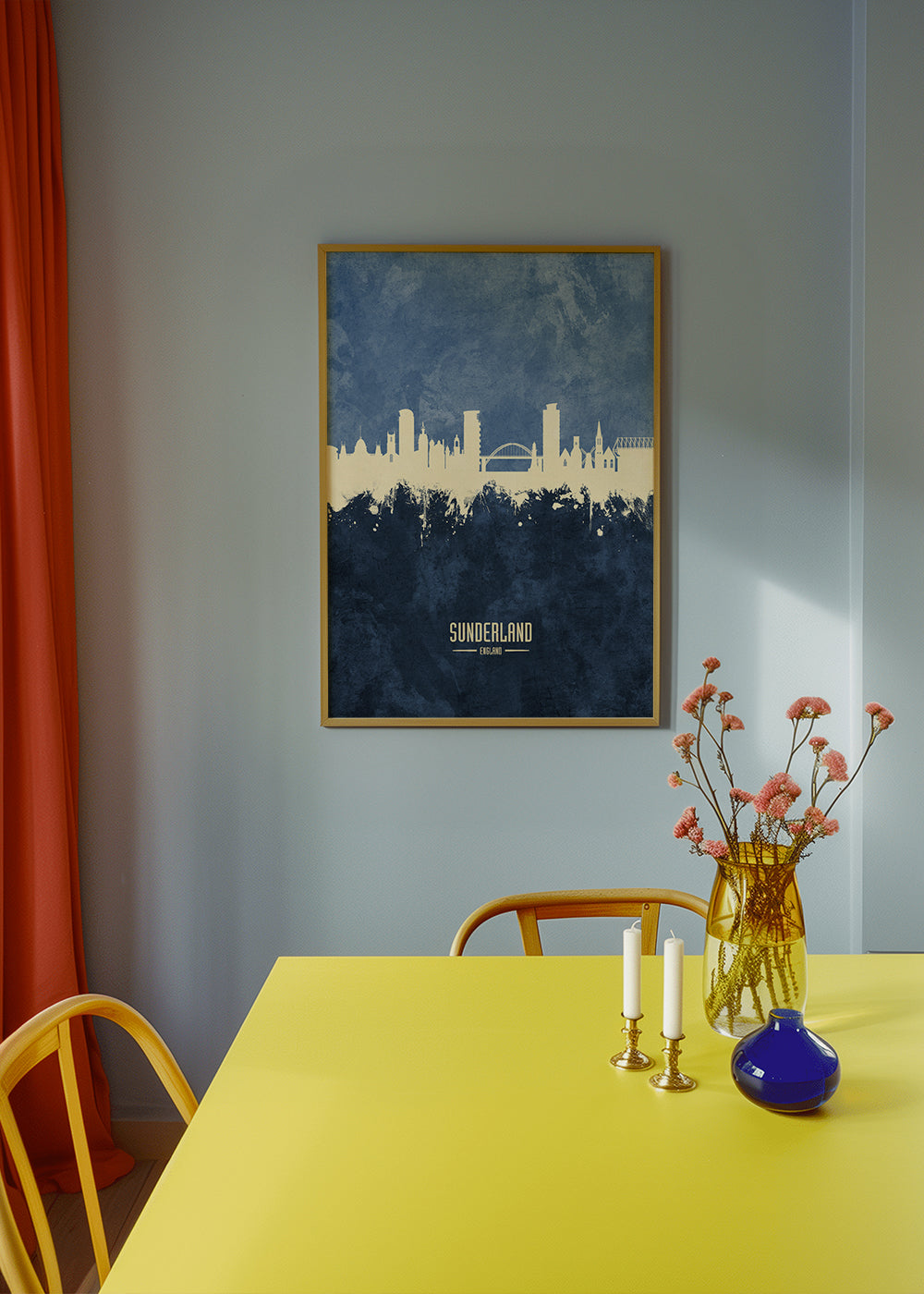 Sunderland Skyline azul