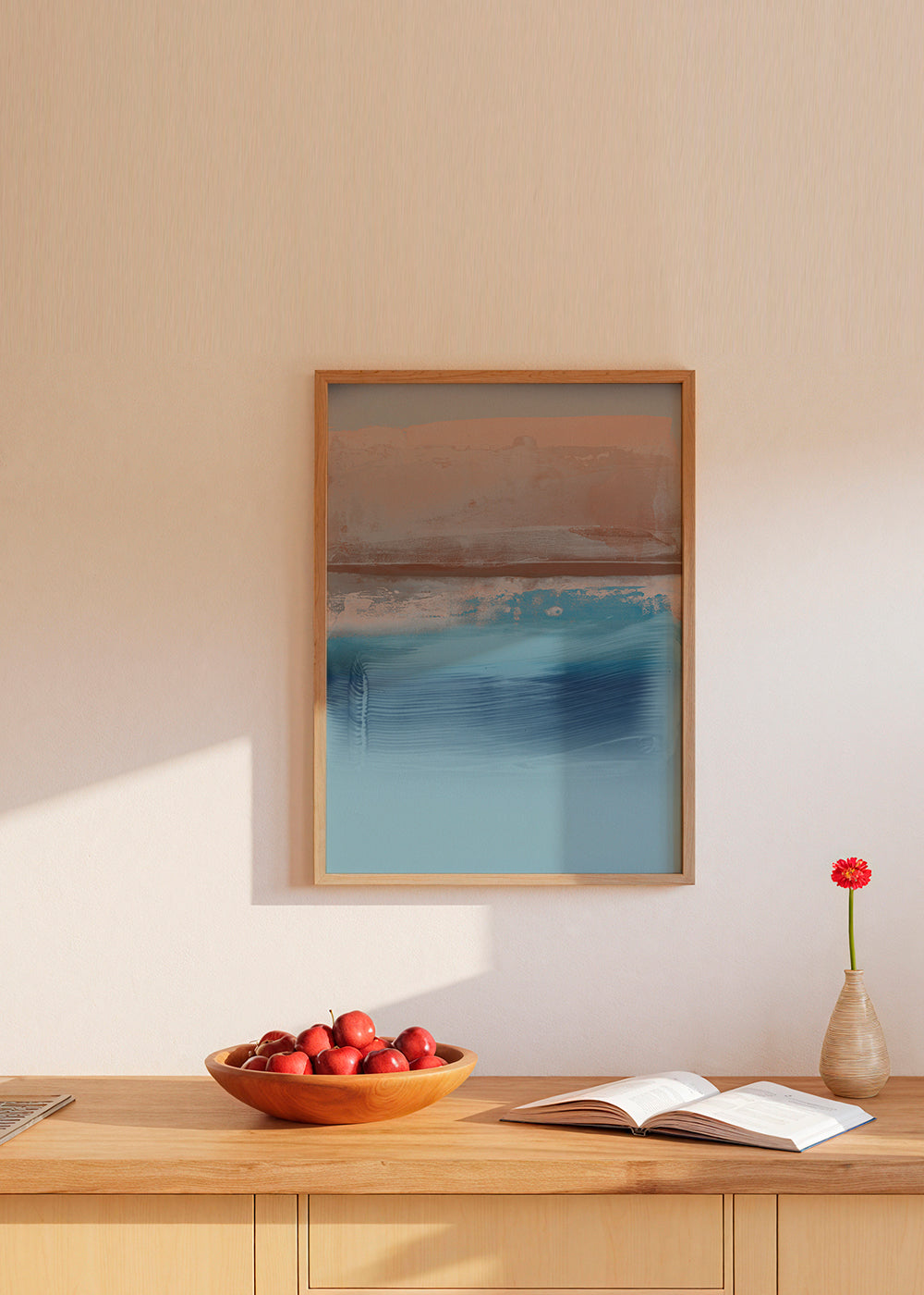 Organic Marks Brown & Blue