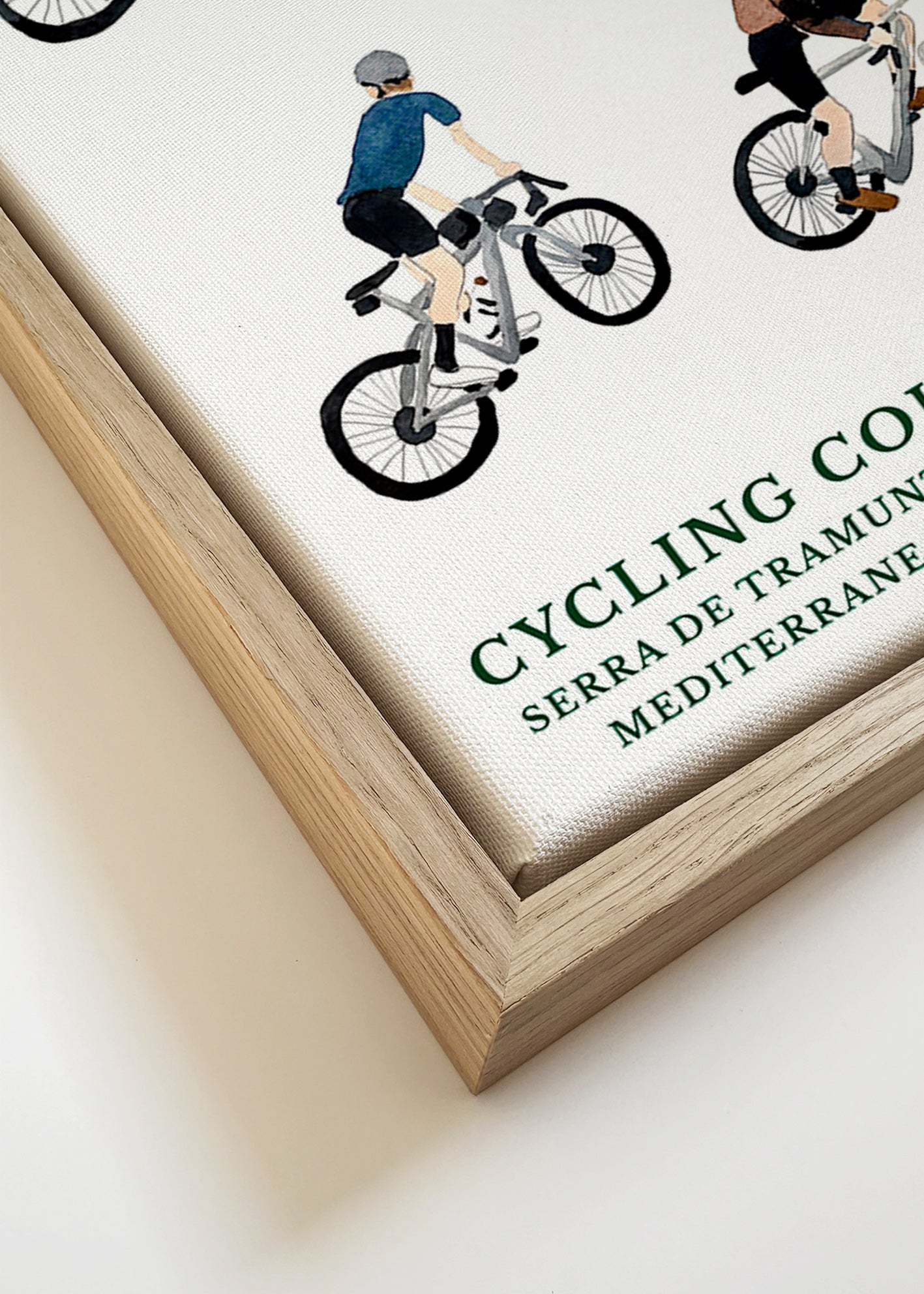 Küchenkunst Mallorca Radfahrer