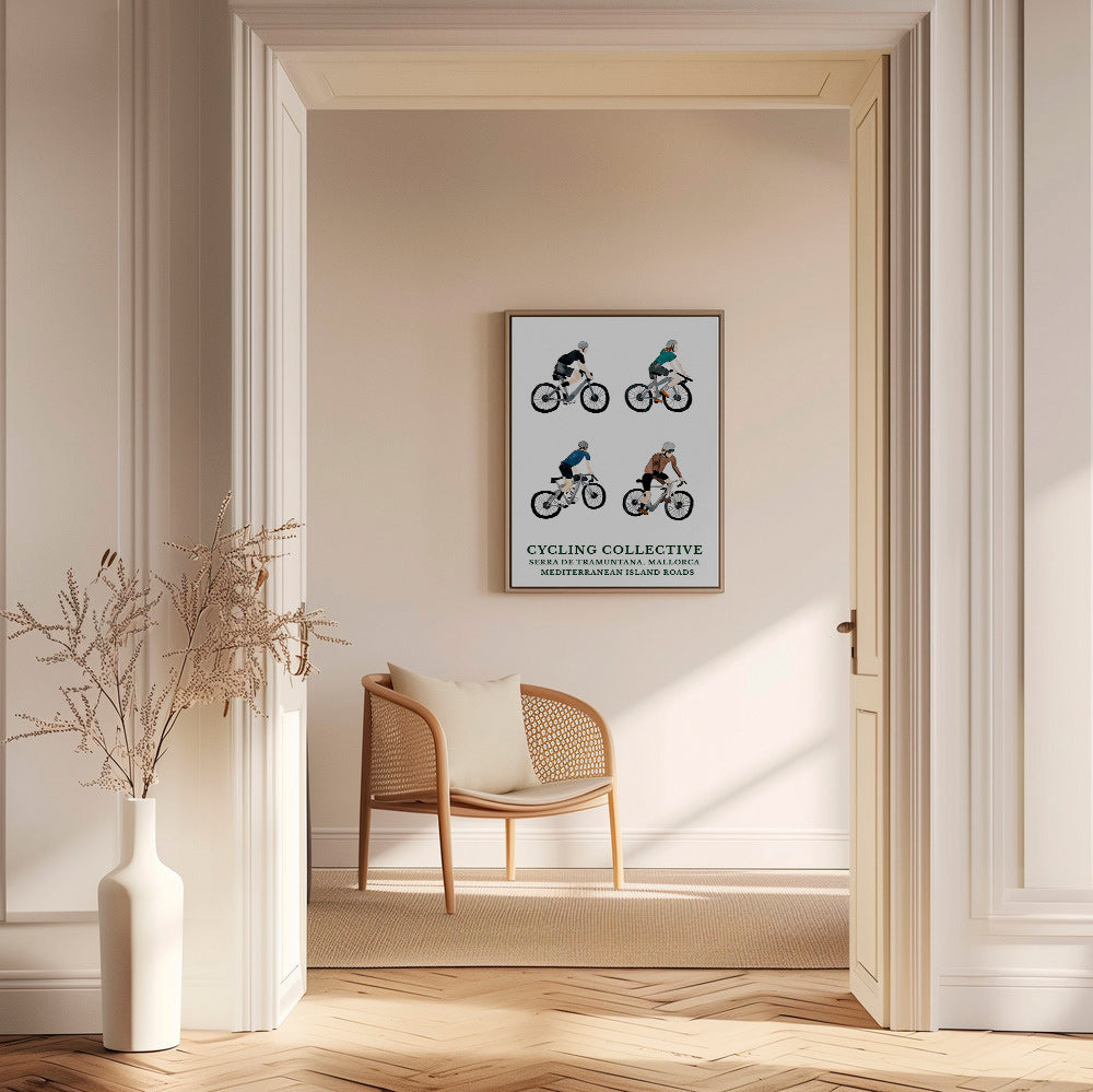 Küchenkunst Mallorca Radfahrer