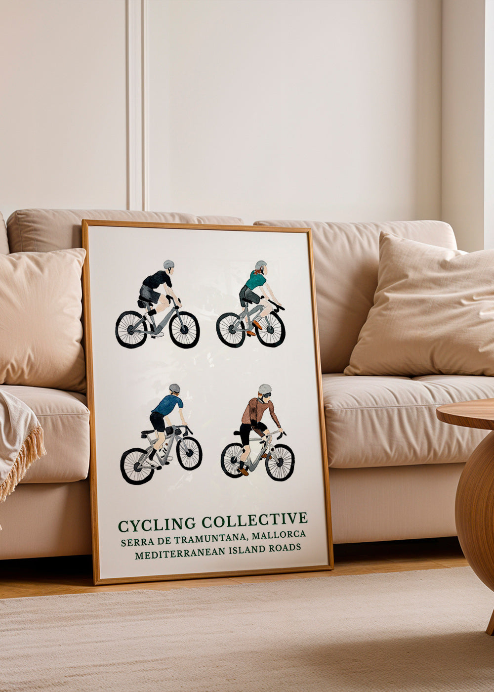 Küchenkunst Mallorca Radfahrer