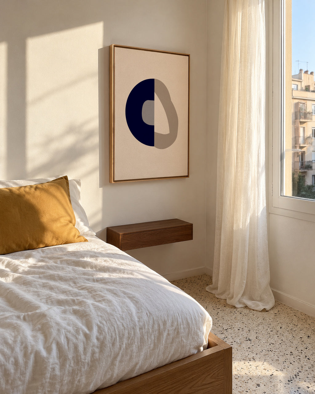 Form IXX - Framed canvas in an interior