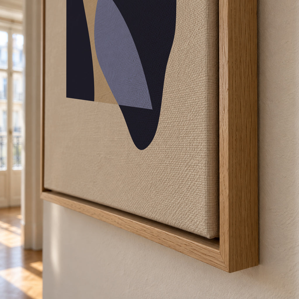 Form VII - Framed canvas detail