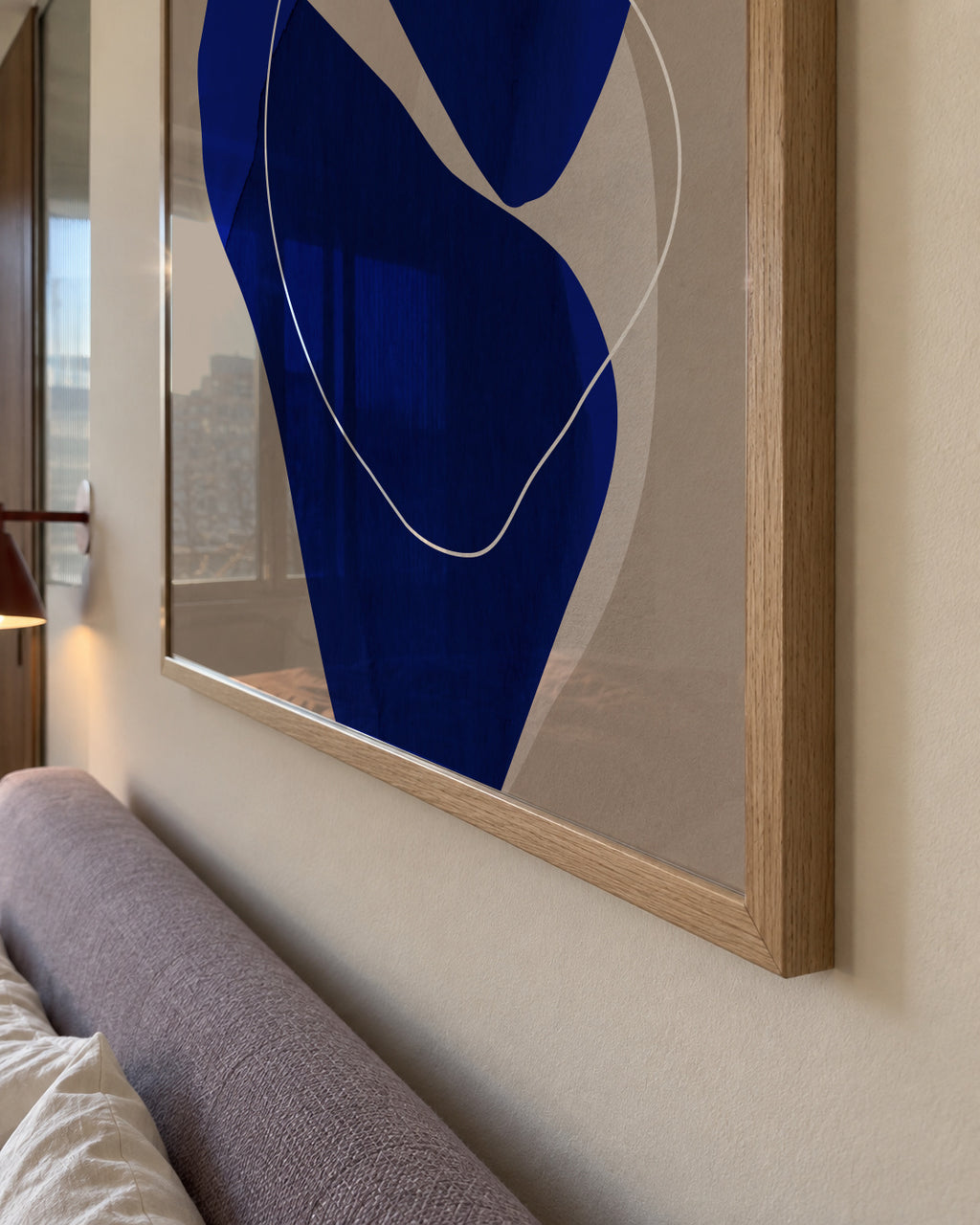 Form XXV - Framed poster detail