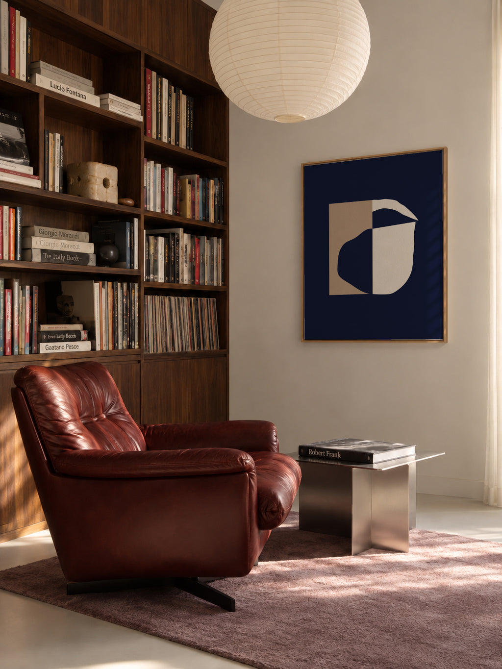 Form XXIII - Framed canvas in an interior