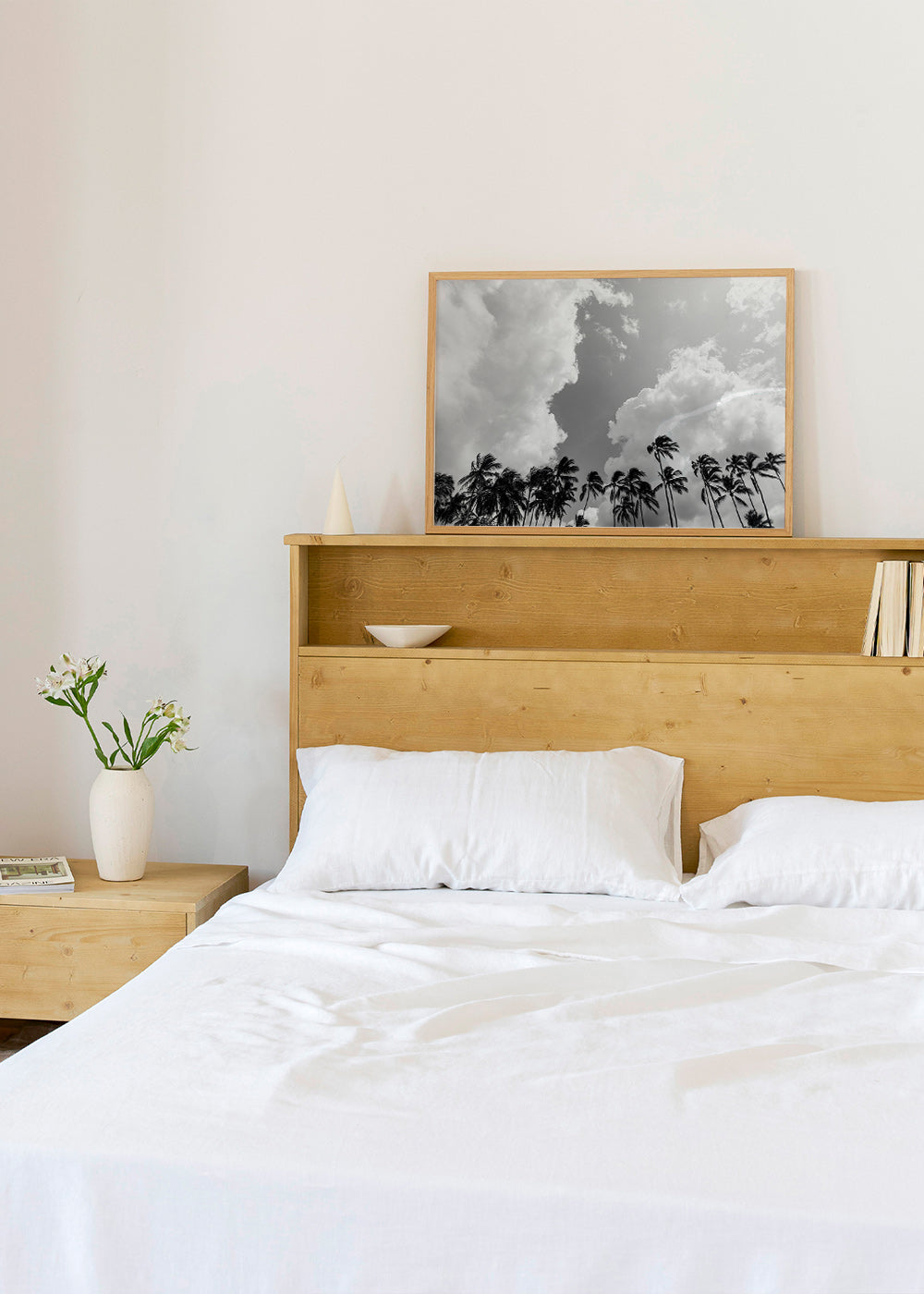 Landschaftskunst mit Palmen und dramatischem Himmel – Product1