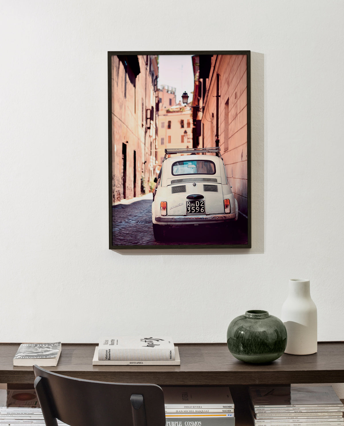 Küchenkunst auf Reisen: Oldtimer in einer römischen Gasse – Product1