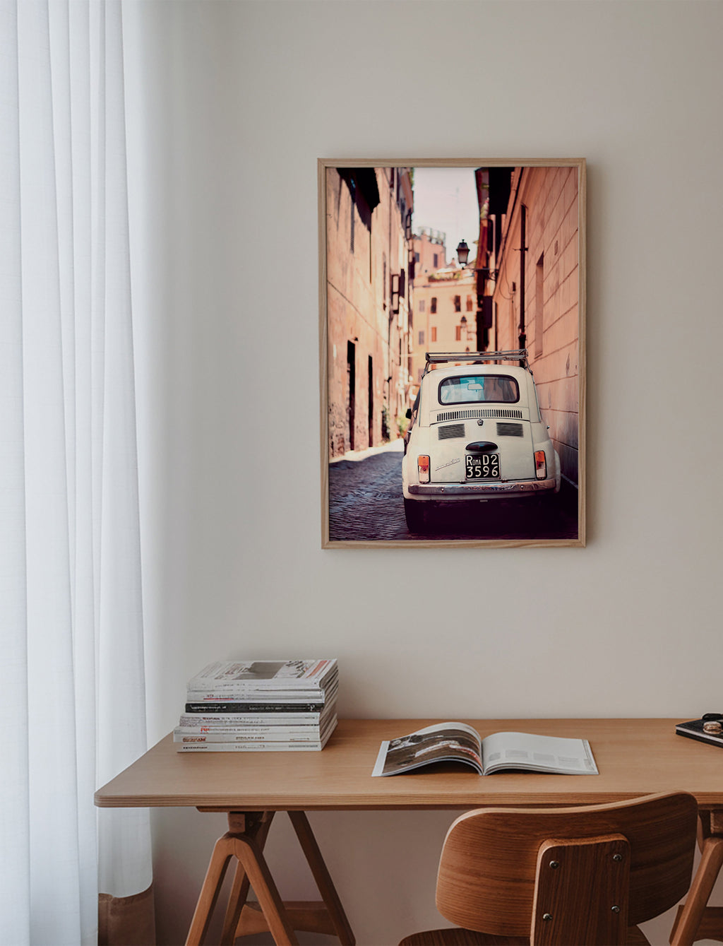 Küchenkunst auf Reisen: Oldtimer in einer römischen Gasse – Product2
