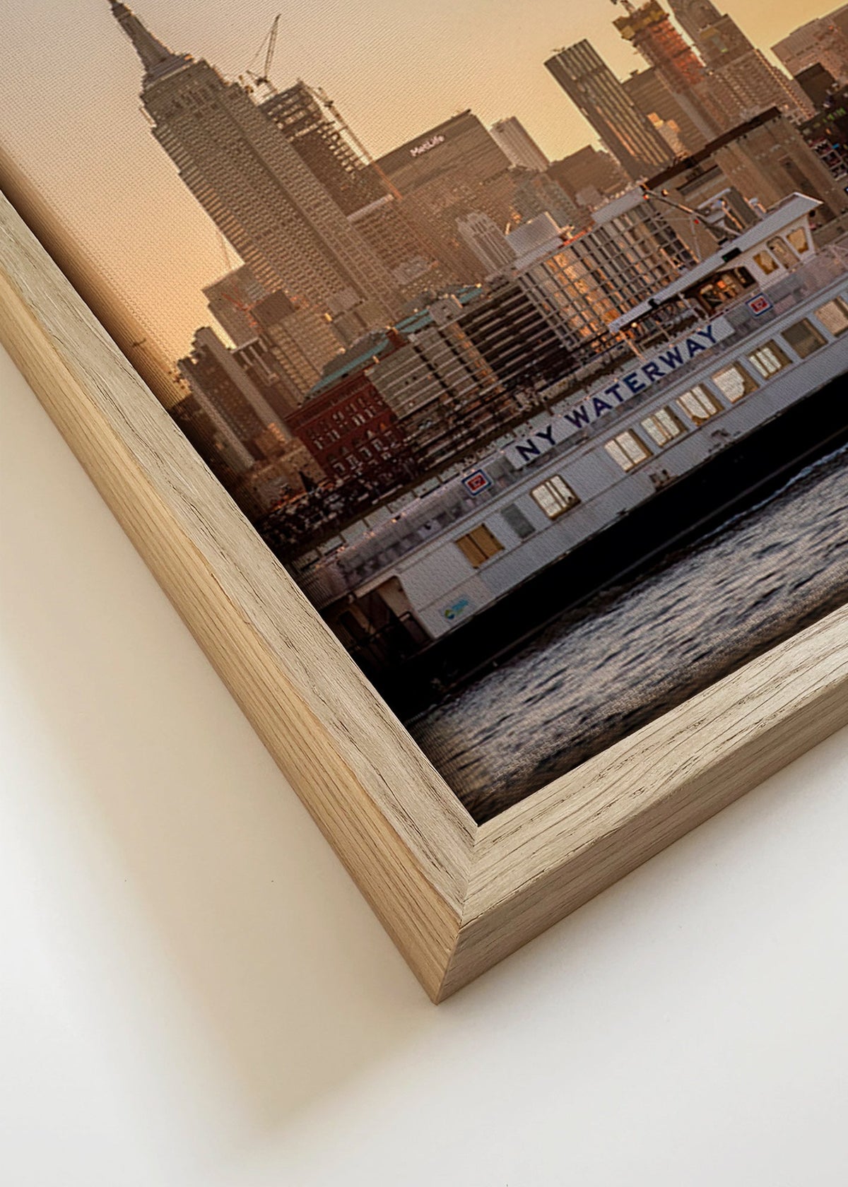 Küchenkunst Manhattan Skyline – Canvas detail