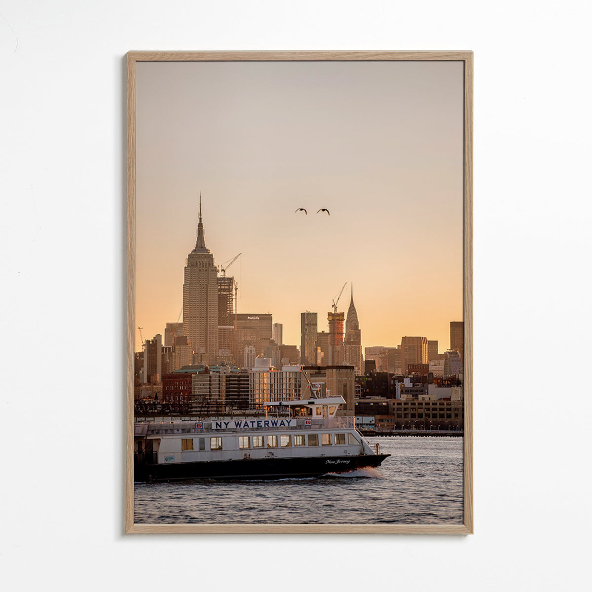 Küchenkunst Manhattan Skyline – Oak Frame