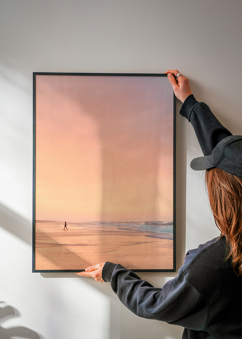 Landschaftskunst: Pastellstrand bei Sonnenaufgang – Product2