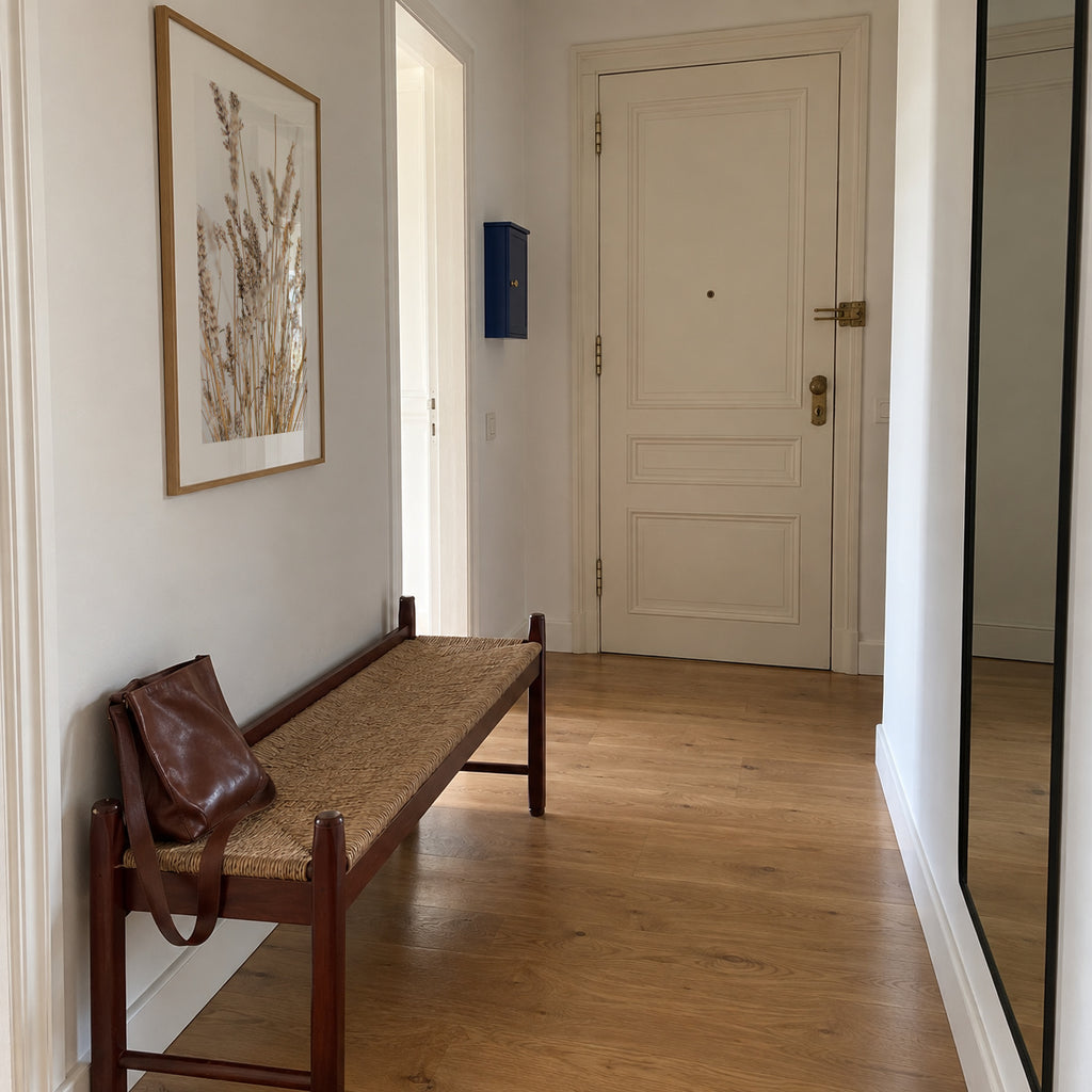 Espigas II - Framed poster in an interior