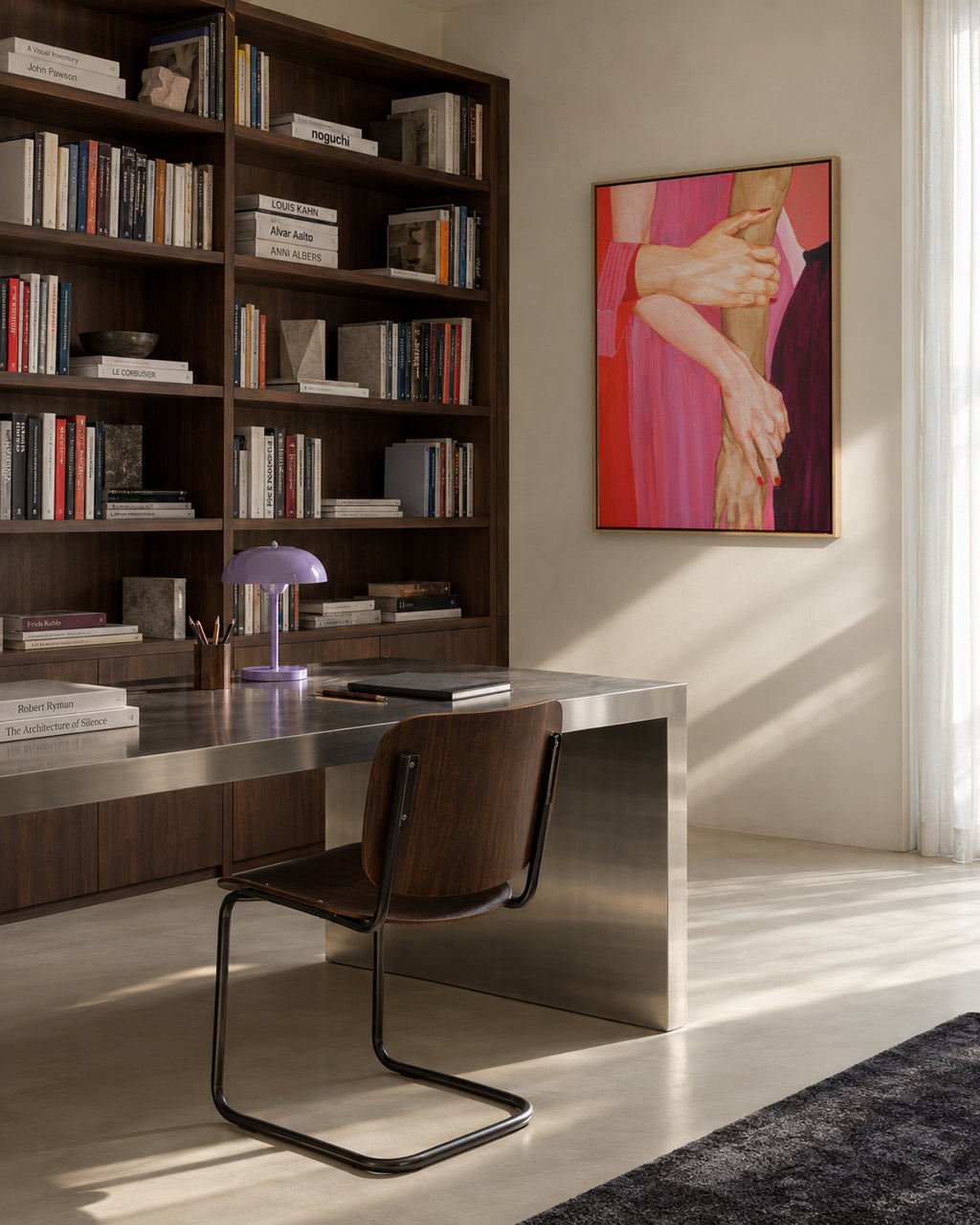 Its about us - Framed canvas in an interior