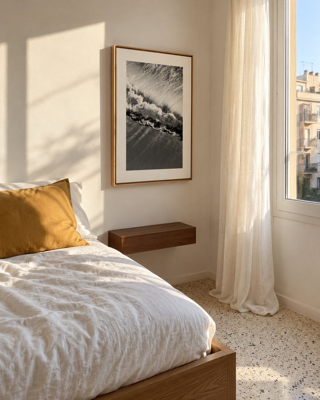 Untitled - Framed canvas in an interior
