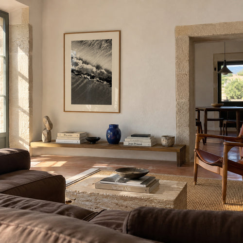 Untitled - Framed poster in an interior
