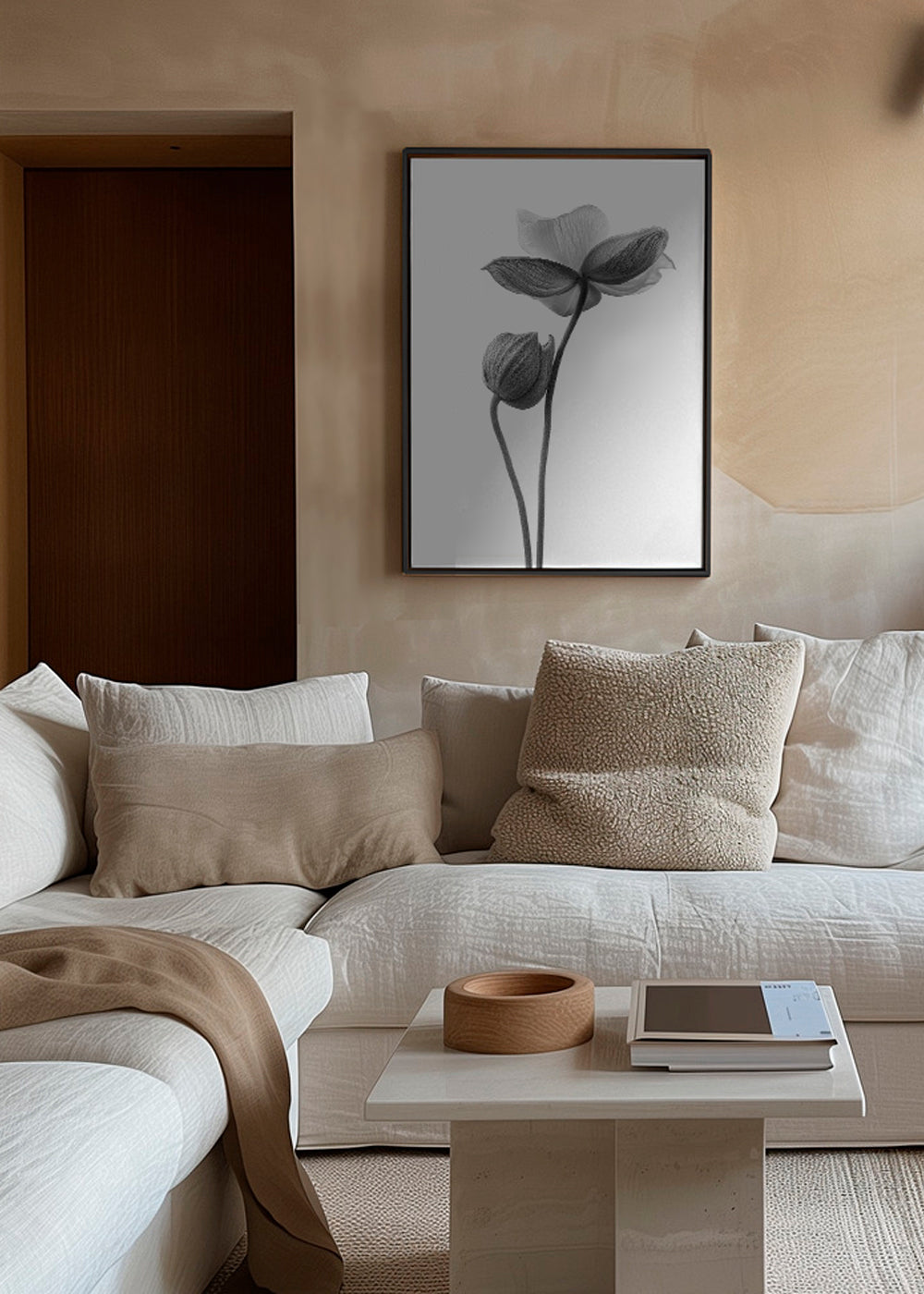 A little touch  monochrome - Lotte Grønkjær