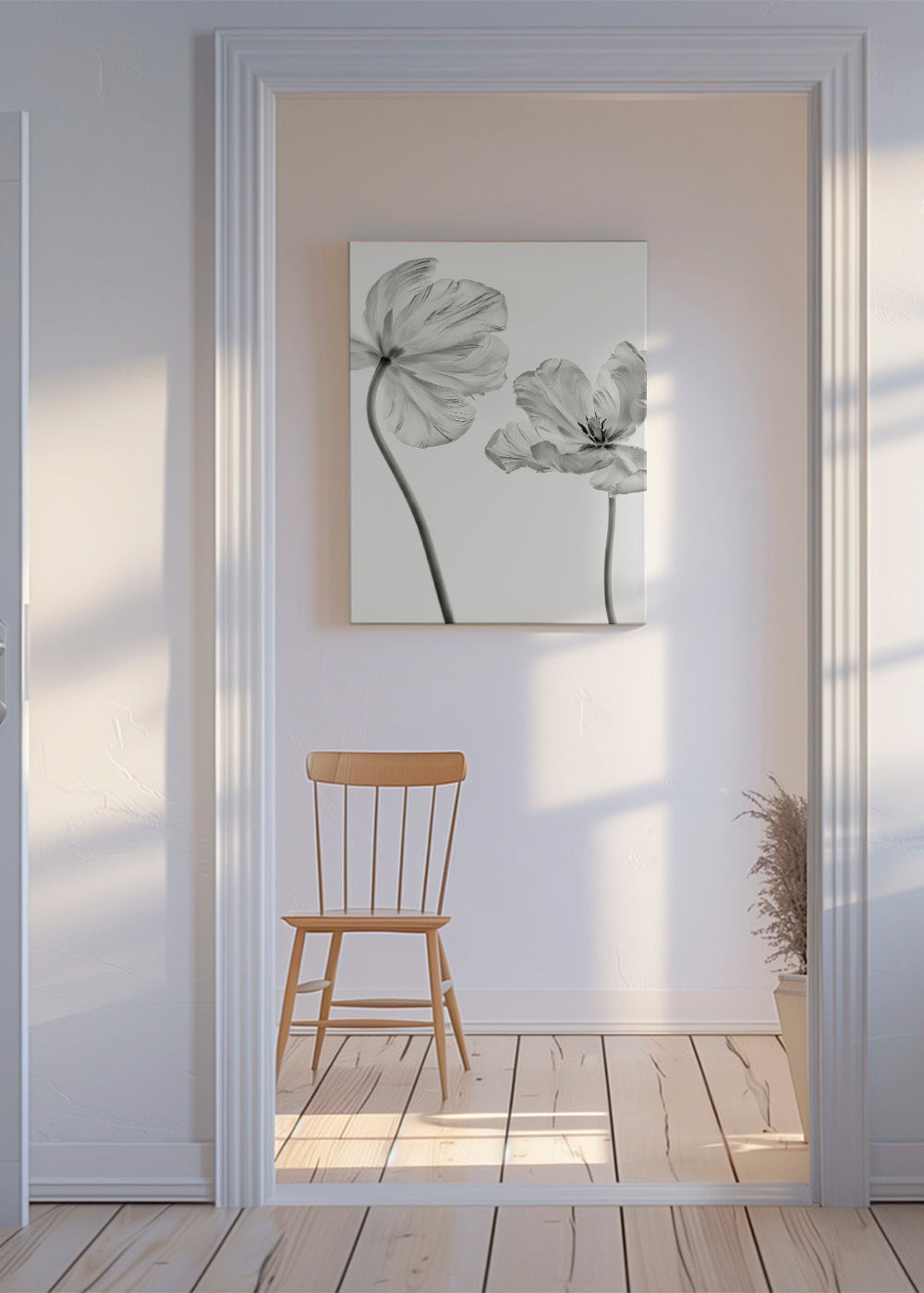 Same tulip  front and backview - Lotte Grønkjær