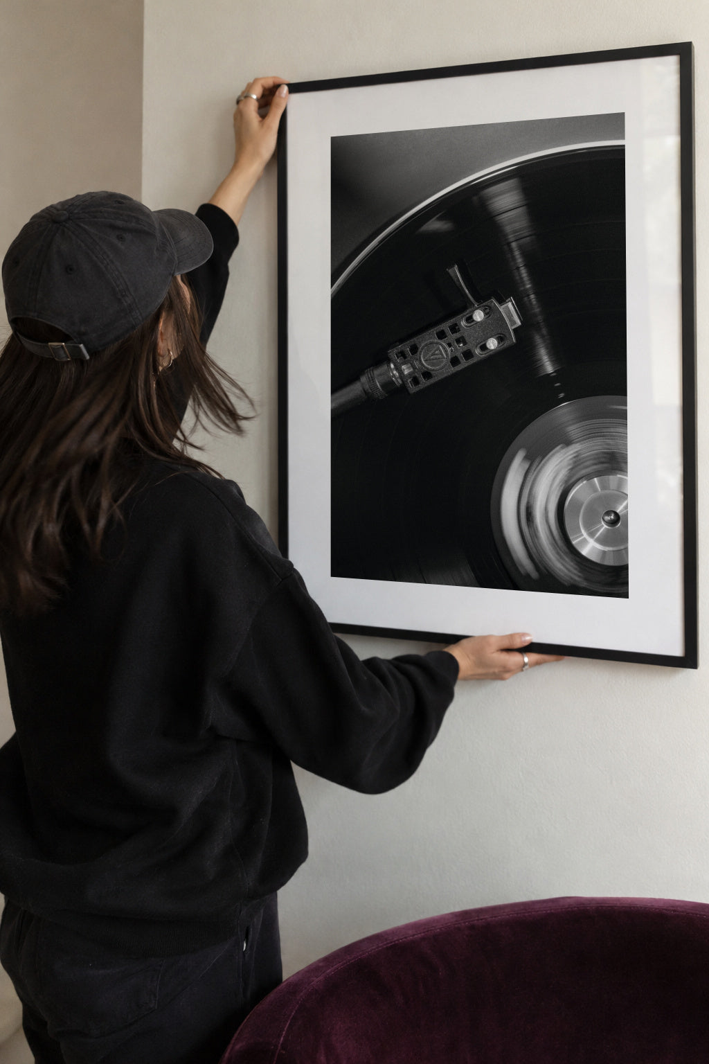Vinyl II - Framed poster detail
