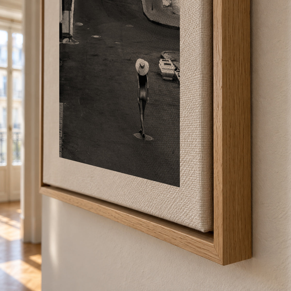 Freedom to Express - Framed canvas detail