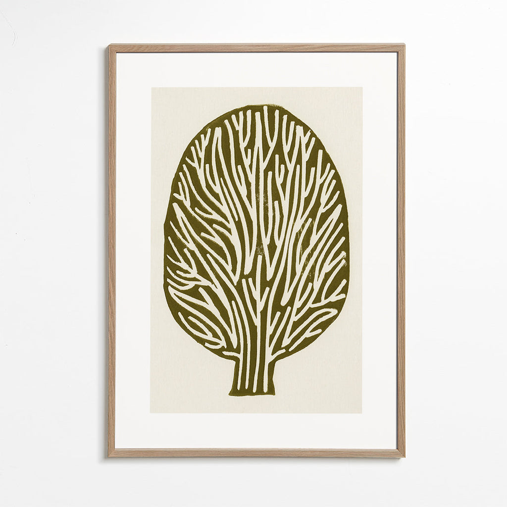 Linocut Tree - Alisa Galitsyna