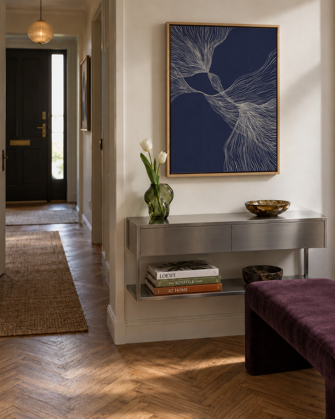 Interaction #1 - Framed canvas in an interior